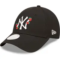 New Era New York Yankees Womens Strawberry Black 9FORTY Adjustable Cap