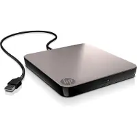 HP Mobiel (CD-brander, DVD-brander), Optische drive, Grijs, Zwart