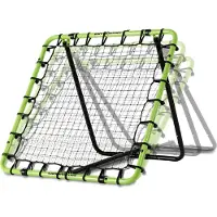 Exit Tempo Multisport Rebounder 100x100cm - Tchoukbal - Voetbal Rebounder - Trainingsmateriaal - Buiten - Groen/zwart