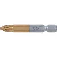 Ks Tools 911.3644 911.3644 Kruis-bit Aandrijving: 1/4 (6,3 mm) Uitvoering: Kruiskop Pozidriv PZ 2 50.0 mm