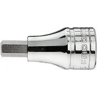 Facom schroevendraaierdop 3/8' 6 kant 4 mm - JT.4