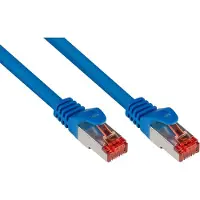 Alcasa Good Connections netwerkkabel CAT6 S/FTP, 10 meter, blauw, 250 MHz