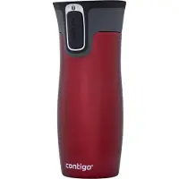 CONTIGO West Loop Autoseal Thermosbeker, Isoleerbeker, 470 ml - Red
