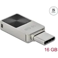 DeLOCK Mini USB 5 Gbps USB-C Memory Stick 16 GB - Metal Housing