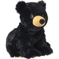 Warmies Zwarte Beer Warmte Knuffel - 23 cm