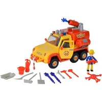 Palomies Sami - Brandweerman Sam Brandweerauto Venus 2.0 met figuur - Speelgoedvoertuig - vanaf 3 jaar