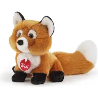 Giochi Preziosi - Classic Knuffel Vos Vicky 19 cm - Handgemaakt in Italie - Hoge kwaliteit pluche knuffel - Knuffeldier voor jongens en meisjes - Bruin Wit - 16x18x19 cm maat S