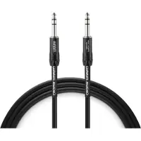 Warm Audio 55-90053 (1) Jackplug Jack Aansluitkabel [1x Jackplug male 6,3 mm - 1x Jackplug male 6,3 mm] 1.50 m Zwart