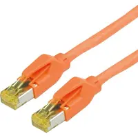 Secomp UC900 premium S/FTP CAT6a 10 Gigabit netwerkkabel / oranje - 1 meter