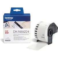 Brother Etiket DK-N55224 Zwart op wit (54 mm)