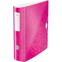 Leitz 1106 Active WOW ordner A4 roze metallic 75 mm