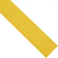 MAGNETOPLAN Ferrocard labels geel, 80 x 15mm, 115 stuks