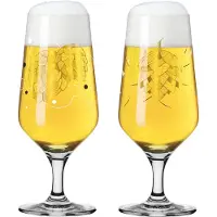 Ritzenhoff Bierglas Brauchzeit #1 #2 374 ml (Set van 2)