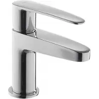 Tres Flat Wastafelmengkraan Chroom 20410301