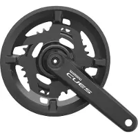 Shimano CUES FC-U4010-2 Crankstel 46/30T – 2x9/10-speed – 170 mm – Hollowtech II – Met Kettingbeschermer – Zwart