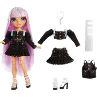 Rainbow High Avery Styles 9" Poseerbare Modepop met Accessoires en Rugzak - Leeftijd 4-12