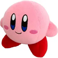 Nintendo Merchandising Kirby pluche knuffel, 14 cm