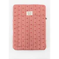 Sissy-Boy Roze Laptophoes Met Hartjesprint
