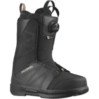 Salomon Snowboard - Heren snowboardschoenen - Titan BOA Black/Roasted Cashew voor Heren - Maat 42,5 - Zwart
