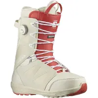 Salomon Snowboard - Heren snowboardschoenen - Launch Lace Sj Boa Bleached Sand/Almond Milk/Aurora voor Heren - Maat 39