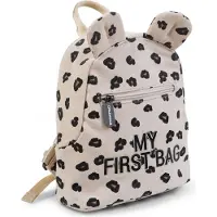 Childhome Rugzak Kids My First Bag Canvas Leopard