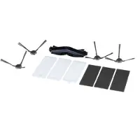 Ecovacs Vervangingsset voor U2-serie, Accessoires voor schoonmaakapparatuur, Zwart, Wit