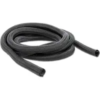 DeLOCK 19047 Geflechtschlauch selbstschließend 10m x 25mm schwarz