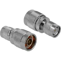 DeLOCK RF adapter HF, Kabels + Stekkers, Zilver