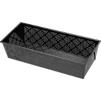 Kaiser Broodvorm Inspiratie geperforeerd 30cm, Bakblik, Zwart