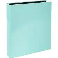 Exacompta Aquarel ringmap uit gecoat karton, ft A4, met 2 D-ringen, rug van 4 cm, pastelgroen - 10 stuks