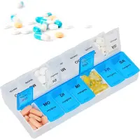 Relaxdays Tablettenbox