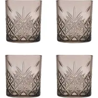 Pasabahce Waterglas Timeless 35.5 cl Taupe Taupe 4 stuks