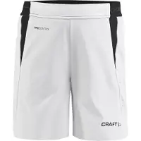 Craft Tennisbroek Kids Pro Control Impact Shorts J White Black-Maat 158