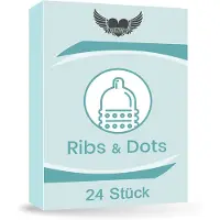 Lovelyness - condooms met nopjes en ribbels 24 St