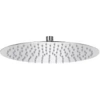 vidaXL Regendouchekop rond 30 cm roestvrij staal 304