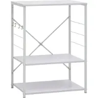 vidaXL Magnetronkast 60x39,6x79,5 cm bewerkt hout wit