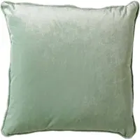 Dutch decor - FINN - Kussenhoes 60x60 cm - velvet - effen kleur - Jadeite - lichtgroen
