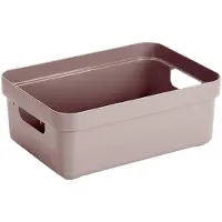SmartaSaker - Sigma home opbergbox 9L roze - 35 x 24,6 x 12,2 cm
