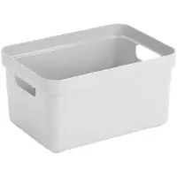Sunware - Sigma home opbergbox 5L wit - 25,2 x 17,5 x 12,2 cm