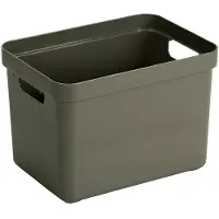 Sunware Sigma Home opbergbox 18L - 35x24.6x24.3 cm - Donkergroen
