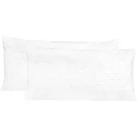 vidaXL Kussens 2 st 80x40x14 cm traagschuim