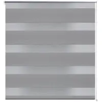 vidaXL Duo Rolgordijn 60x120cm Grijs online kopen