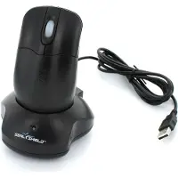 Seal Shield Storm, geschikt voor zowel rechtshandige als linkshandige gebruikers, optisch, draadloos (RF), 1000 DPI, zwart