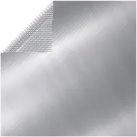 vidaXL Zwembadhoes rechthoekig 1000x600 cm PE zilverkleurig