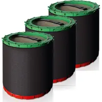 Unger DIUB1 Mixed Bed Resin HydroPower Ultra Resin Packs groen voor efficiënte waterdoorstroming