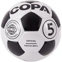 Copa Wedstrijd Voetbal Maat 5 Zwart Wit