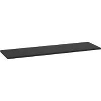 Fontana Versus toppaneel 160cm zwart mat