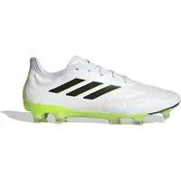 Adidas Copa Pure.1 Gras Voetbalschoenen (FG) Wit Zwart Felgeel