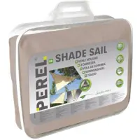 Perel VOILE SOLAIRE - TRIANGLE - 3.6 x 3.6 x 3.6 m - COULEUR: GRIS TAUPE