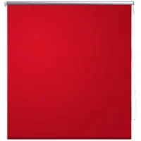 vidaXL Rolgordijn verduisterend 100 x 230 cm rood online kopen
